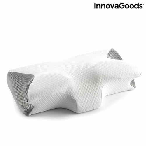 Viscoelastic Neck Pillow with Ergonomic Contours