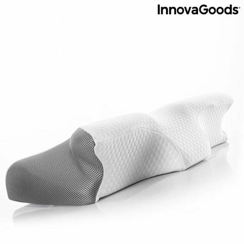 Viscoelastic Neck Pillow with Ergonomic Contours