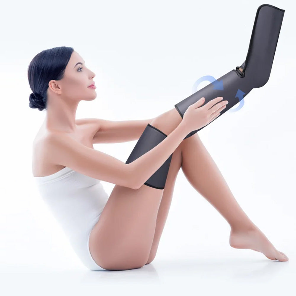 Compression leg massager & lymphatic massager with remote control